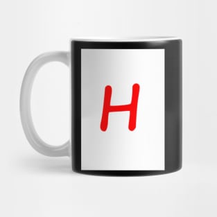 Letter H Mug